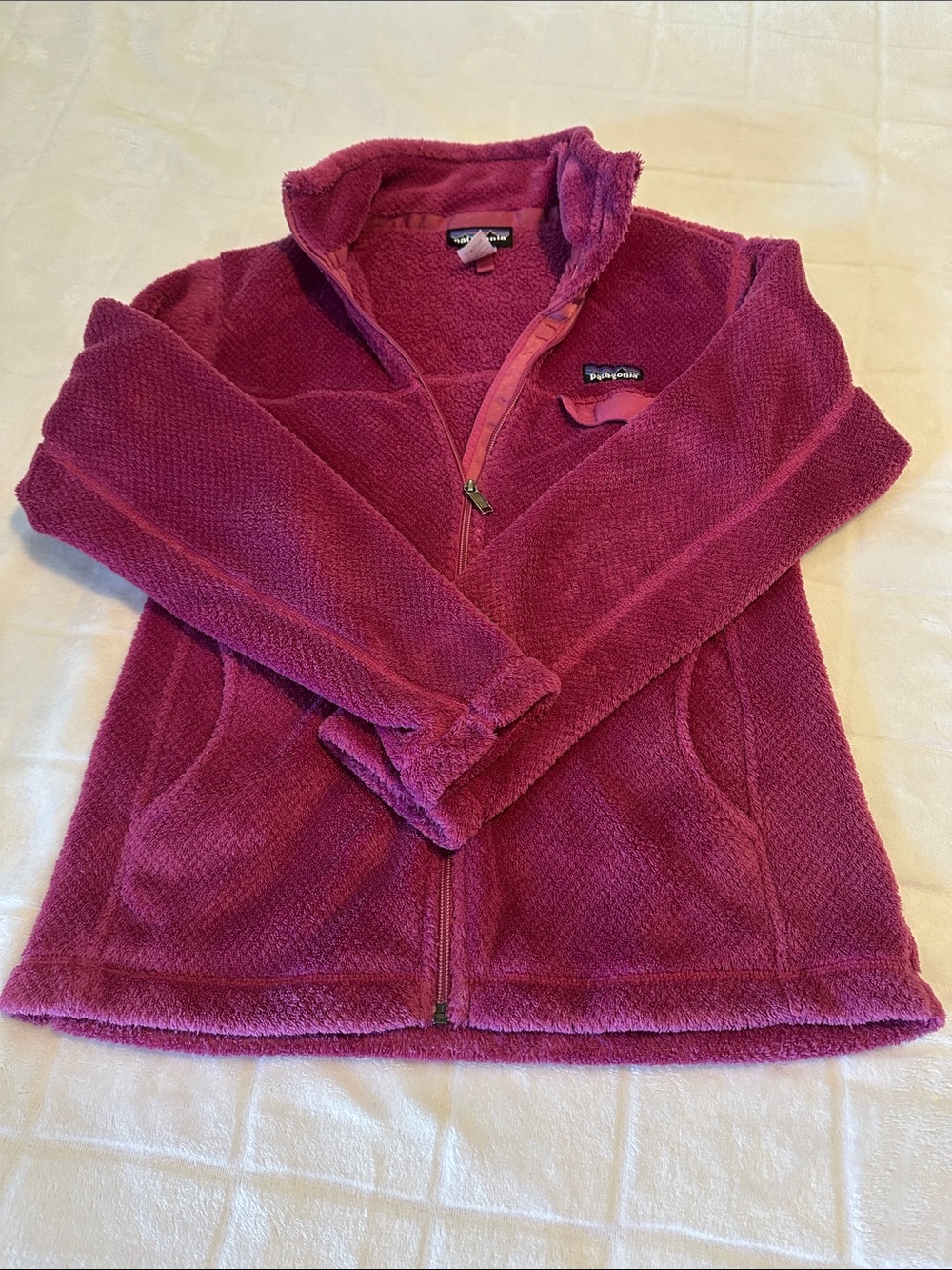 Patagonia Women’s Full Zip Retool Jacket - Deep Pink Medium